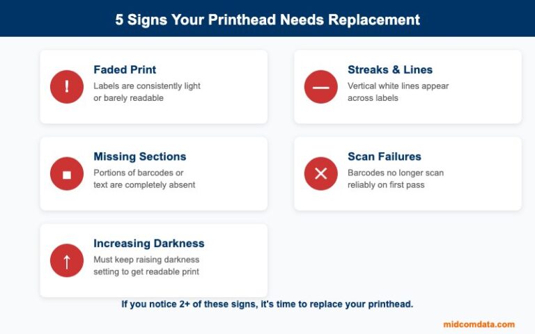 Thermal Printhead Lifespan: How Long Should Yours Last? | MIDCOM Data ...