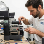 thermal barcode label-printer-repaired midcom data technologies service technician