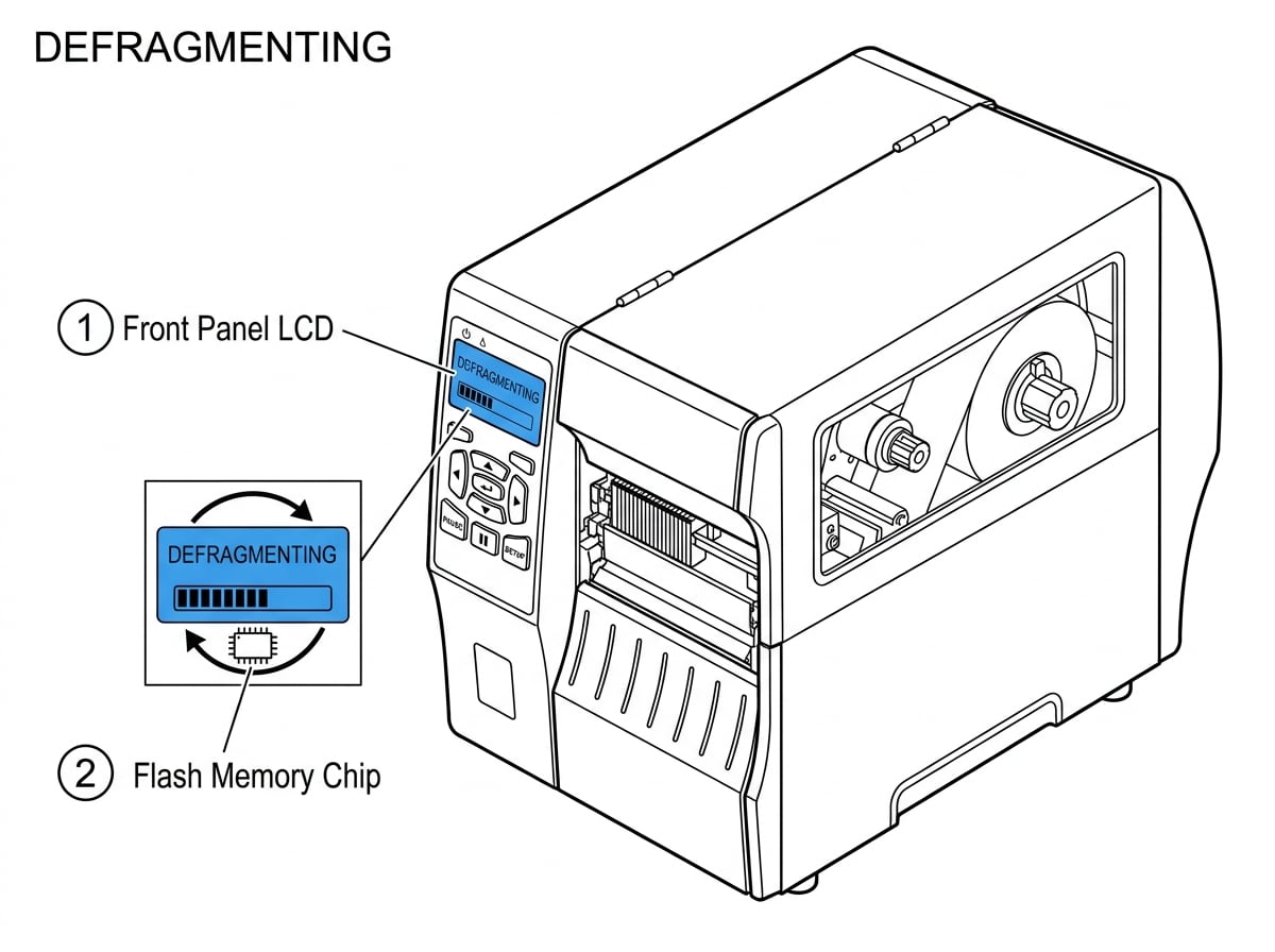 Fig 2. Defragmenting