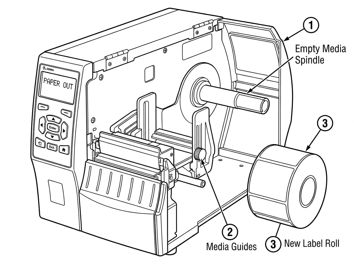 Fig. 6 Paper Out