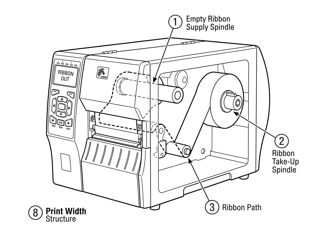 Fig. 7 Ribbon Out