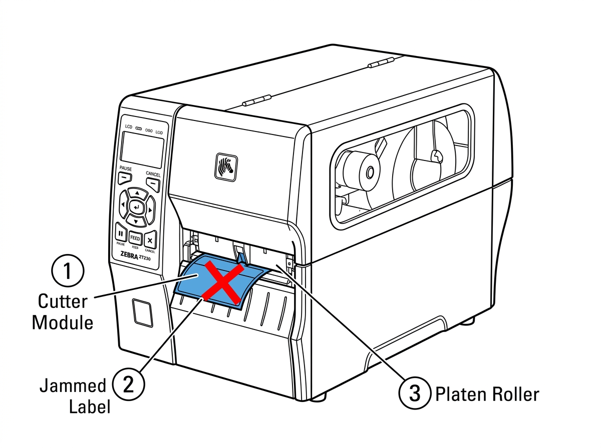 Fig. 5 Cutter Jam