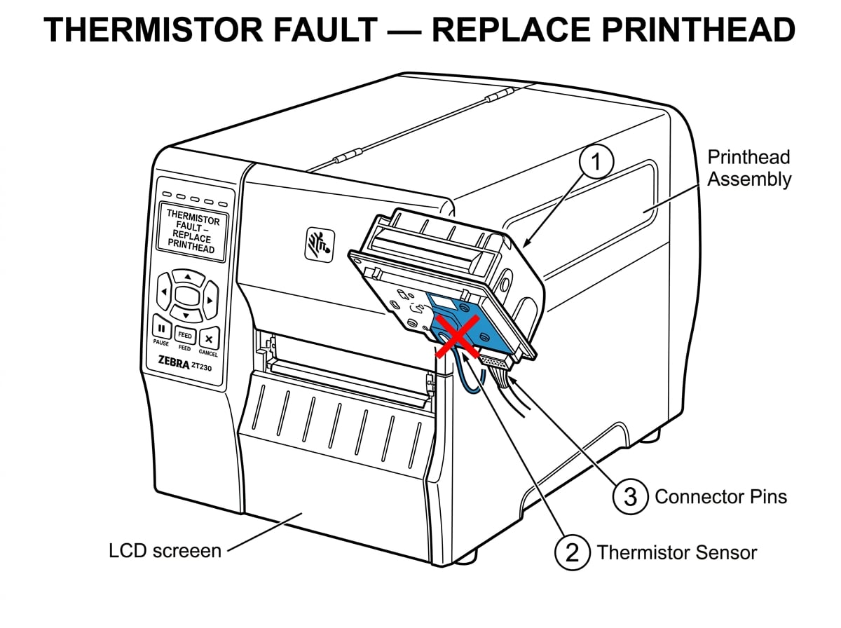 Fig. 7 Thermistor Fault