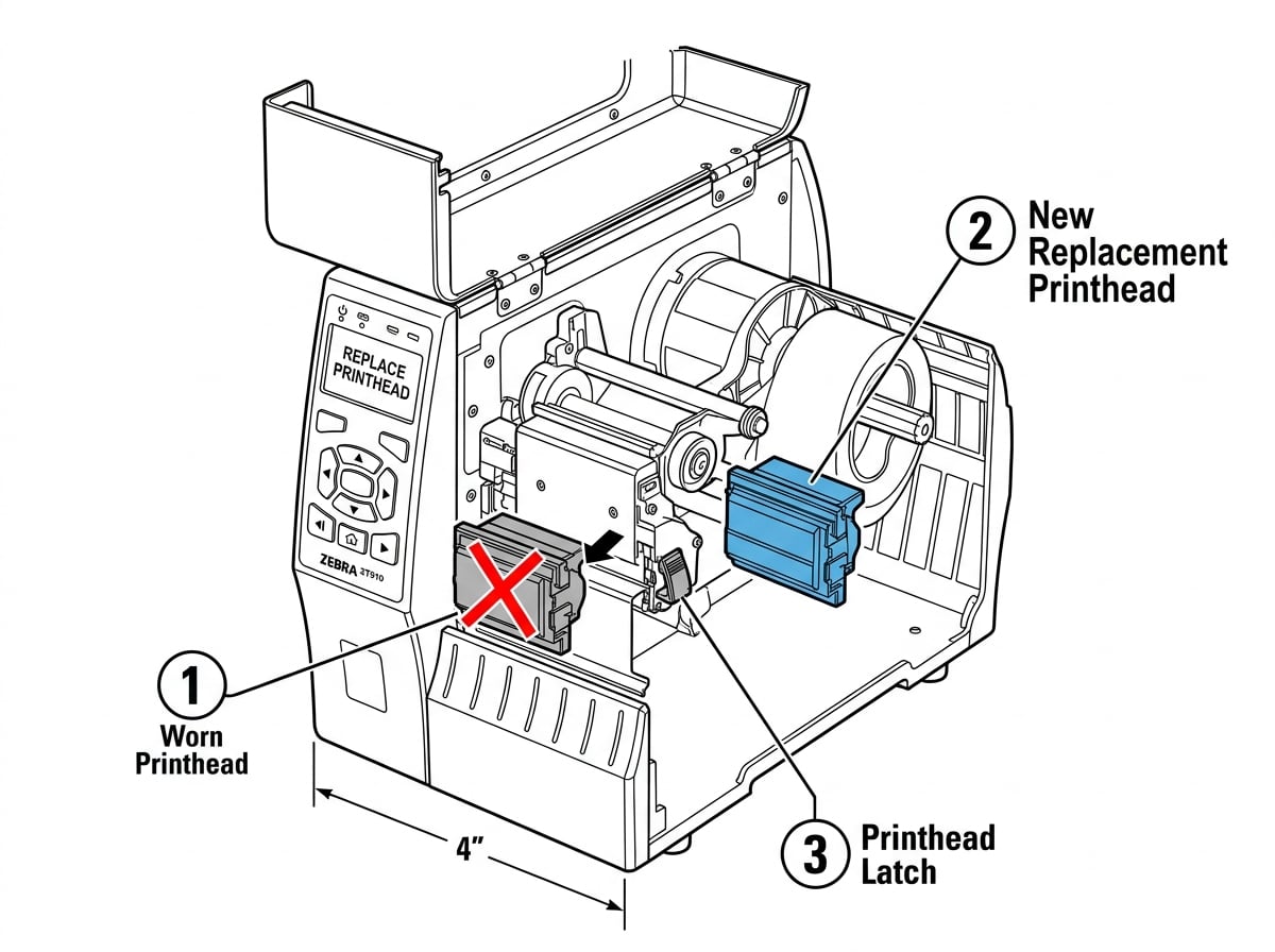 Fig. 9 Replace Printhead