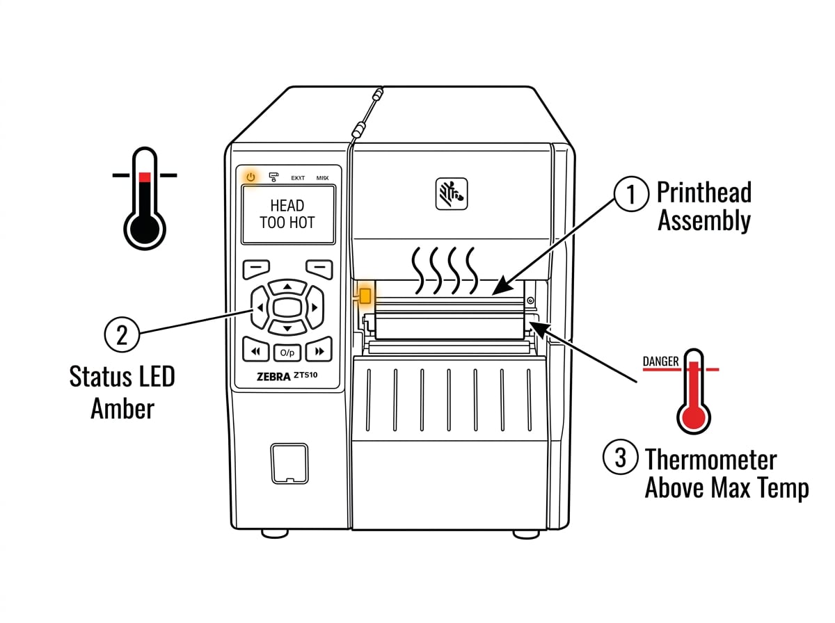 Fig. 11 Head too Hot